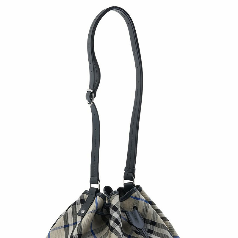 BURBERRY 抽繩水桶包 中號-6