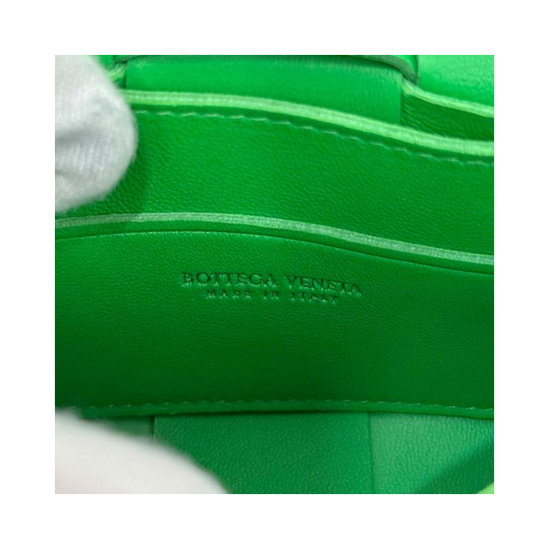 BOTTEGA VENETA Bottega Veneta 編織 Intrecciato 盒式迷你包鸚鵡 666688 VMAY1 3722-6