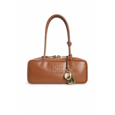MIU MIU 小號 Beau Bag 干邑色 5BB173 2CRW F0046