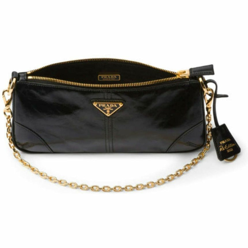 PRADA 2002 年復刻版中型單肩包 1BC221 2CYR F0002-6