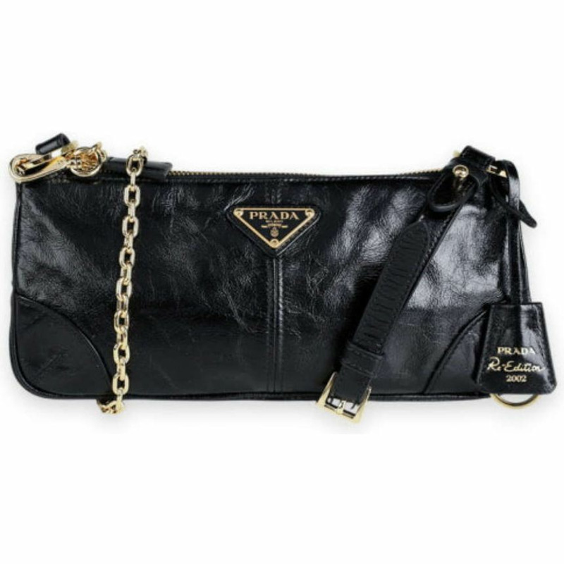 PRADA 2002 年復刻版中型單肩包 1BC221 2CYR F0002-9