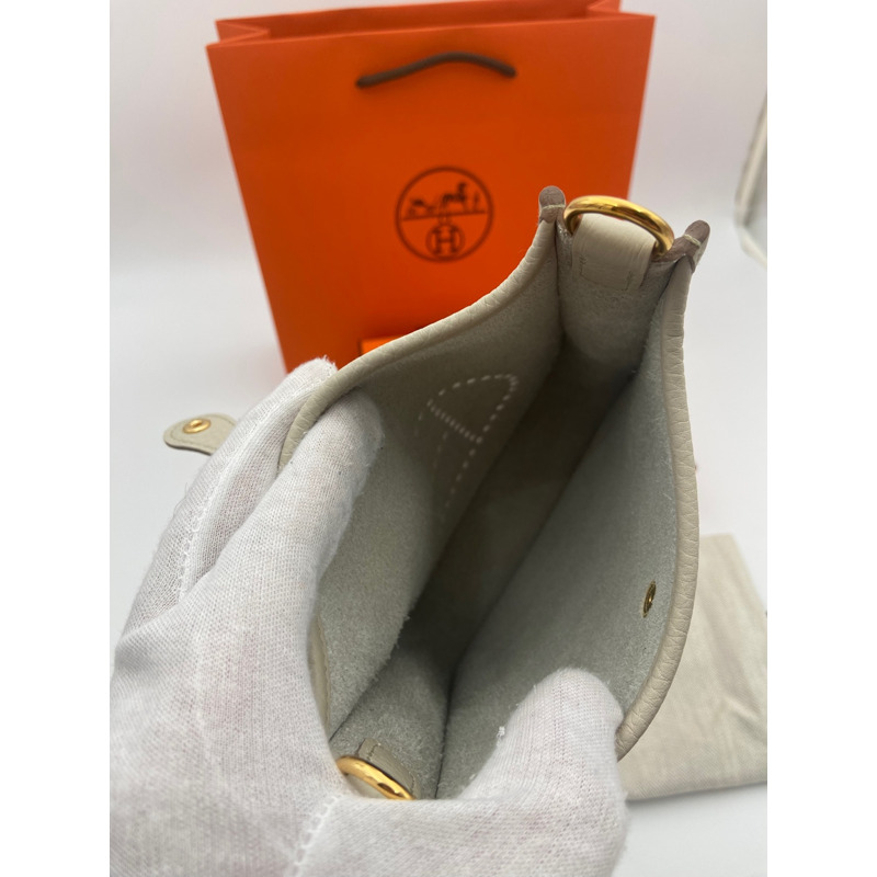 HERMES 迷你伊芙琳 16 TPM Beton 金印 H069426CCDN-7