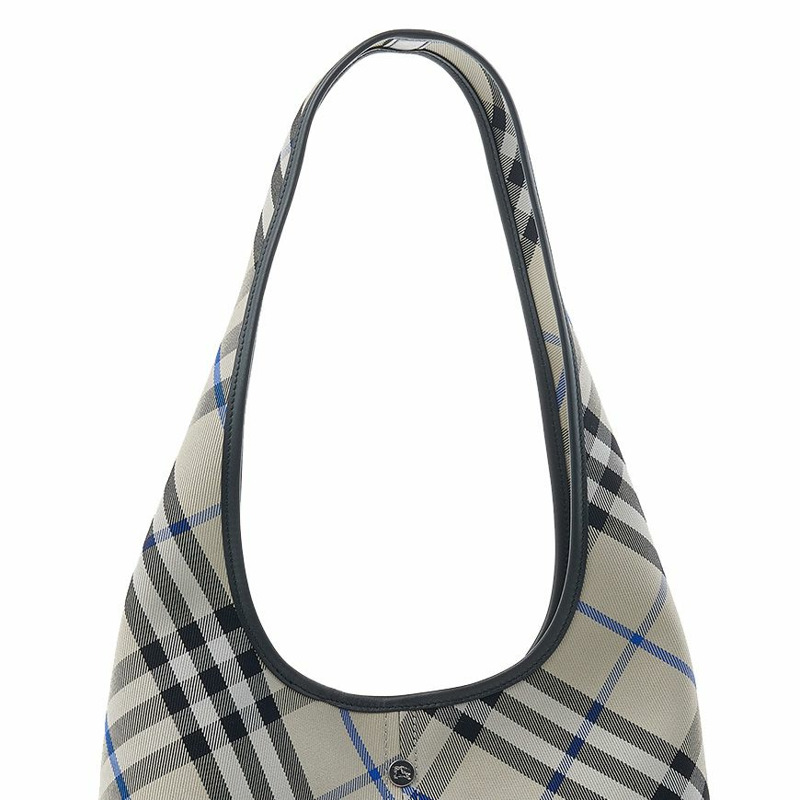 BURBERRY 小格紋肩包-7