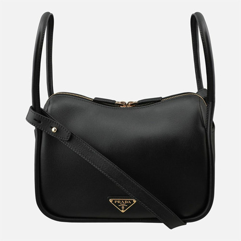 PRADA Darling 黑色真皮手提包 1BA451 2CYS F0002
