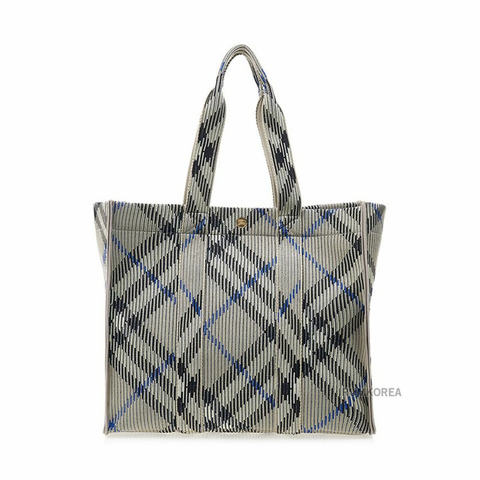 BURBERRY LL MD 針織手提包 CH4 B9629 SS25 中型格紋手提包 8090405