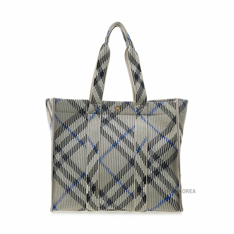 BURBERRY LL MD 針織手提包 CH4 B9629 SS25 中型格紋手提包 8090405-0