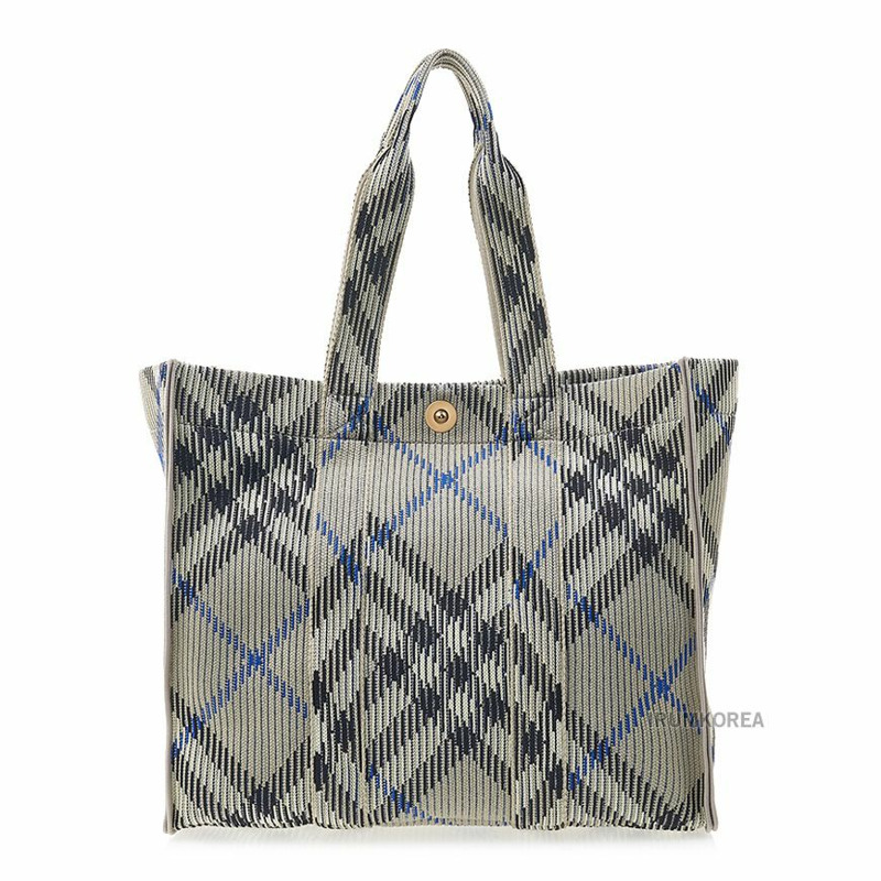 BURBERRY LL MD 針織手提包 CH4 B9629 SS25 中型格紋手提包 8090405-2
