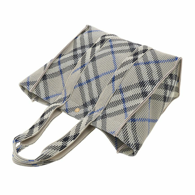 BURBERRY LL MD 針織手提包 CH4 B9629 SS25 中型格紋手提包 8090405-3