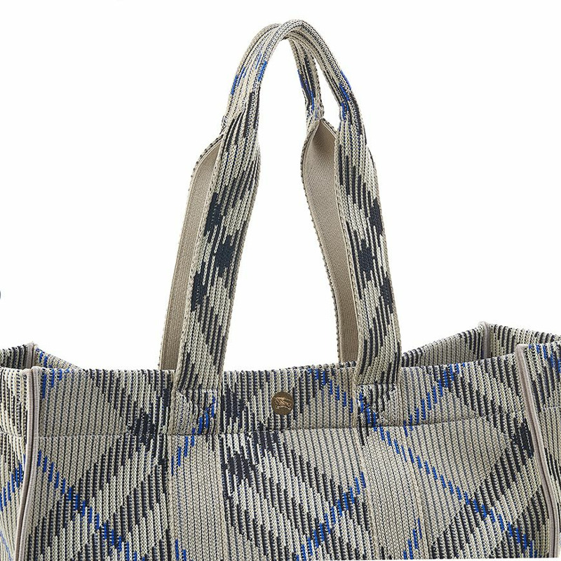 BURBERRY LL MD 針織手提包 CH4 B9629 SS25 中型格紋手提包 8090405-6