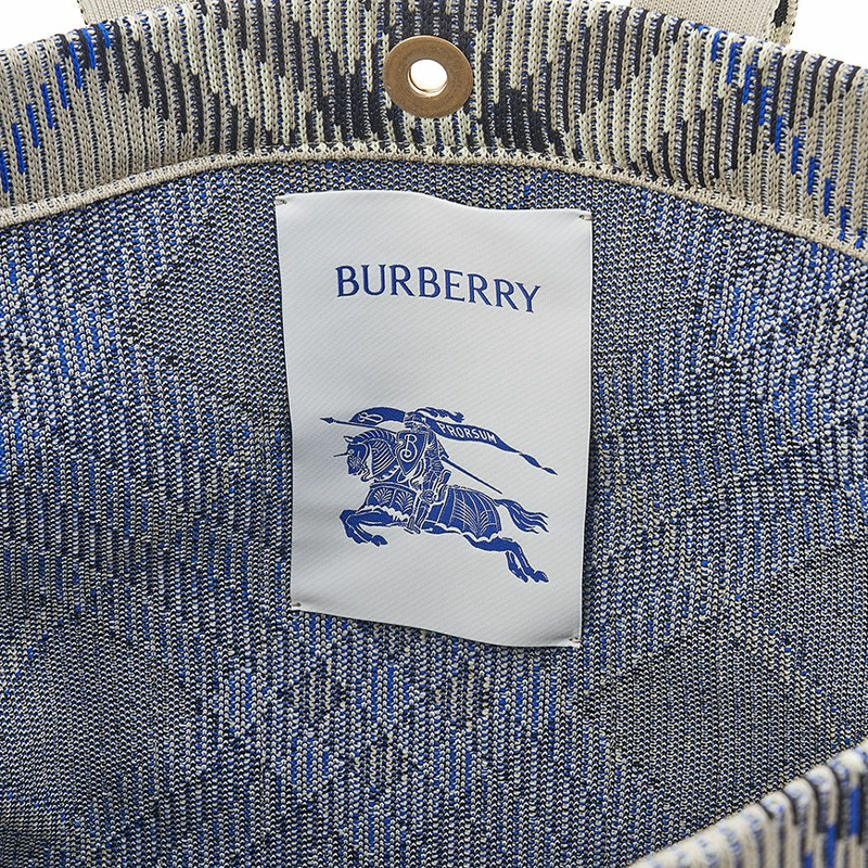 BURBERRY LL MD 針織手提包 CH4 B9629 SS25 中型格紋手提包 8090405-8
