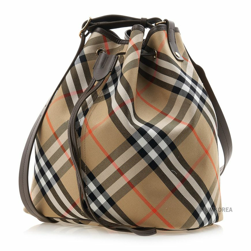 BURBERRY LL MD 抽繩水桶包 CJ1 B9368-1