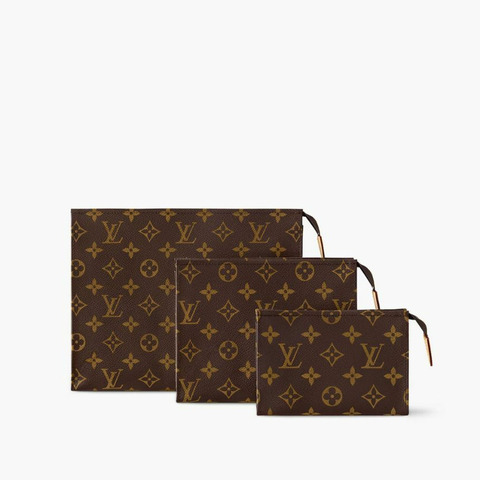 LOUIS VUITTON Monogram Trio 盥洗包