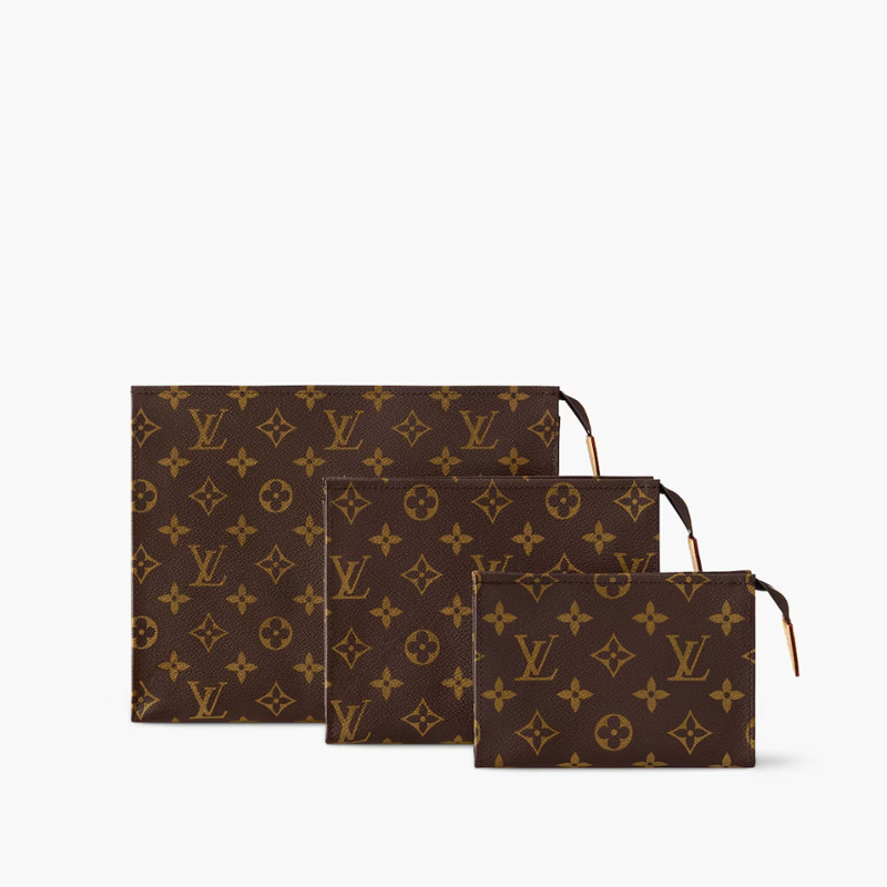 LOUIS VUITTON Monogram Trio 盥洗包-2