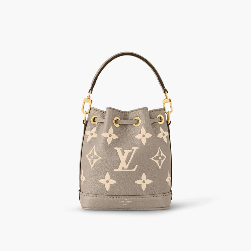 LOUIS VUITTON 女用包款 雙色 Monogram Empreinte 皮革 Nano Noe M46291-8