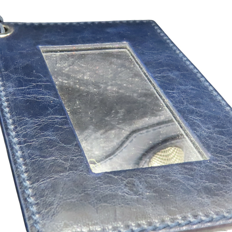 深藍色 牛皮 the weekender hand bag 肩背包【BALENCIAGA 巴黎世家】 177287-18