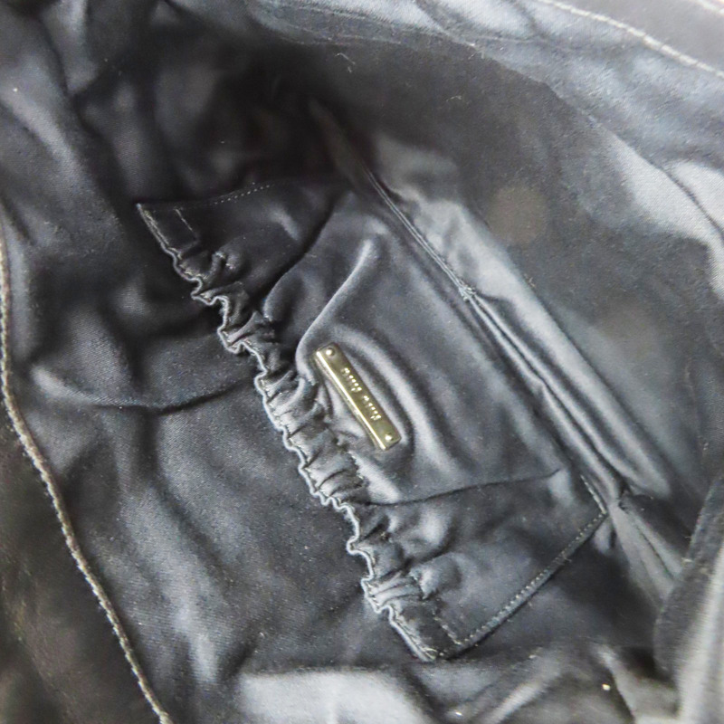 黑色 羊皮 肩背包【MIU MIU 繆繆】 RP0197-4