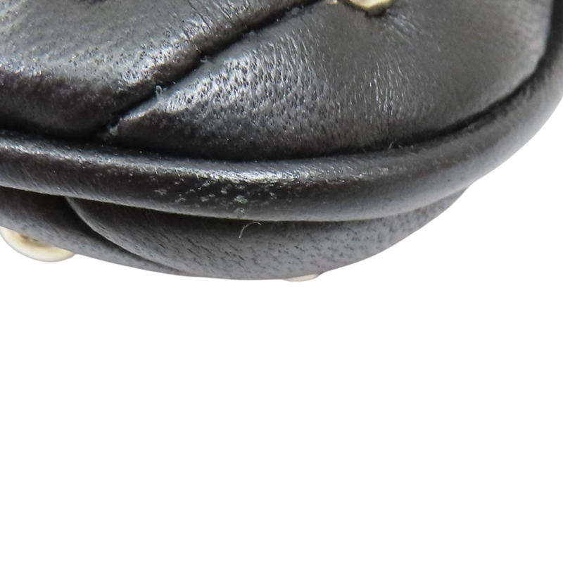 黑色 羊皮 肩背包【MIU MIU 繆繆】 RP0197-9