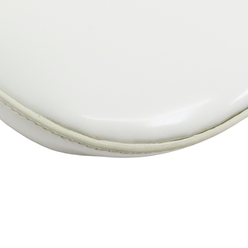 白色 亮面牛皮 兩用包【PRADA 普拉達】 1BH188-10