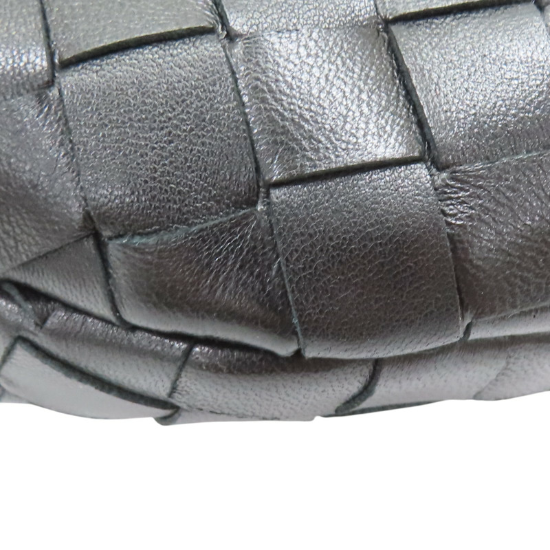 黑色 羊皮編織 Mini Jodie 手提包 【BOTTEGA VENETA 寶緹嘉】-11