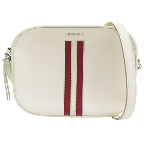 白色 牛皮 肩背包【BALLY 巴利】