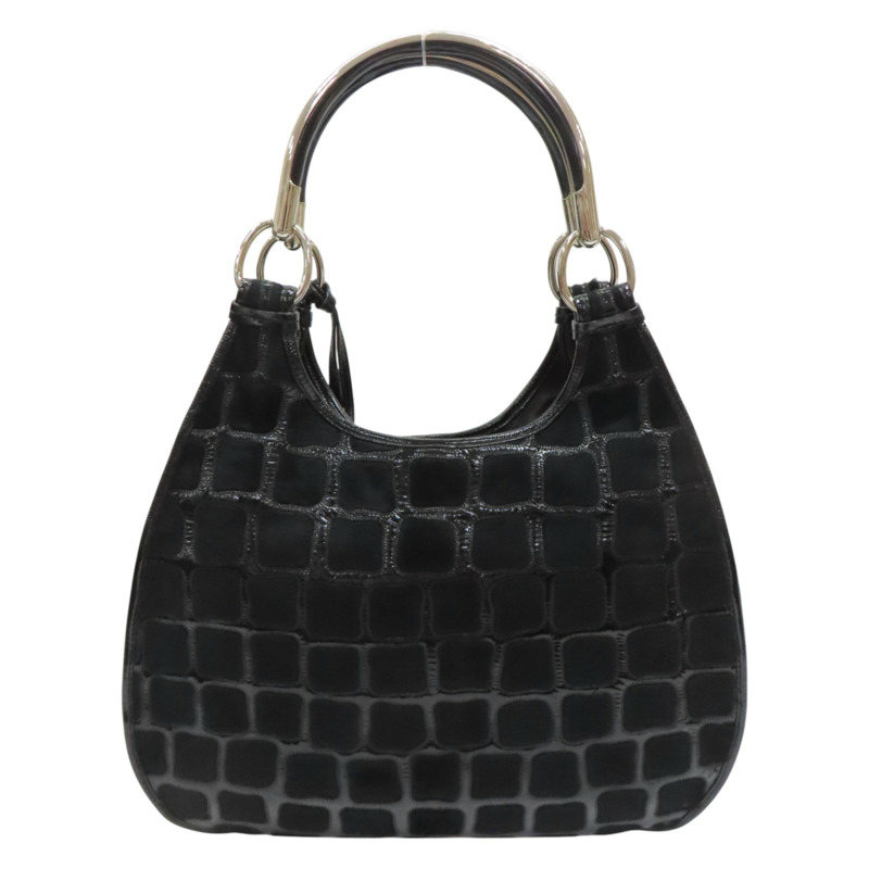 黑色 牛皮 馬毛 Sac Dior Vintage 肩背包【Dior 迪奧】-1