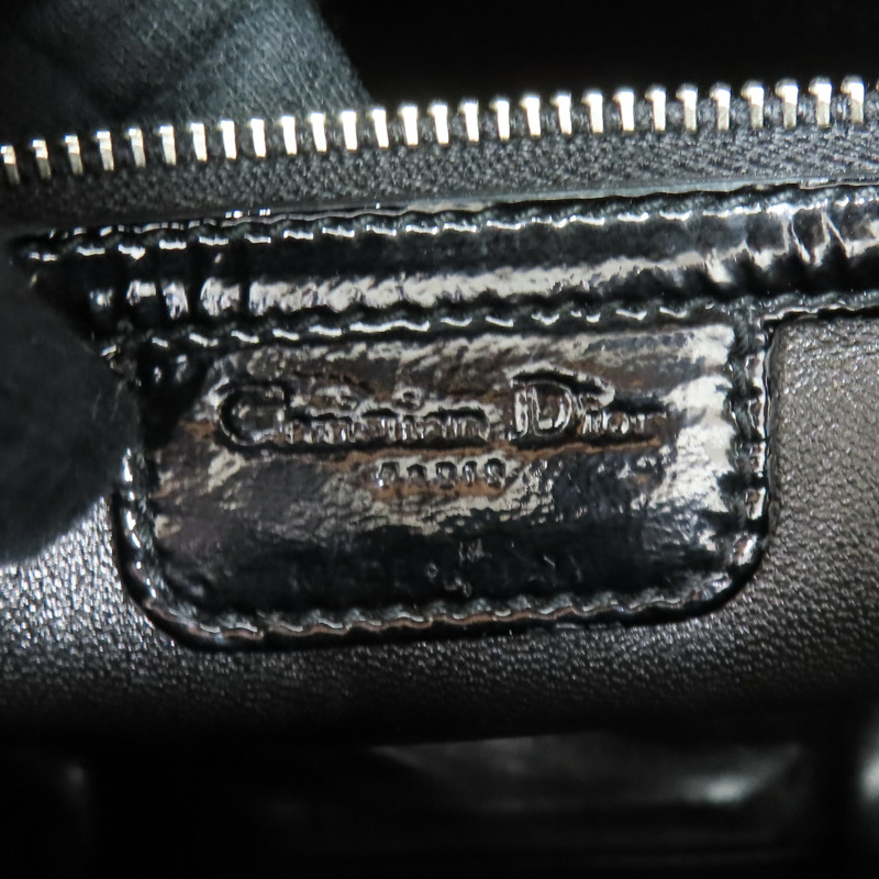 黑色 牛皮 馬毛 Sac Dior Vintage 肩背包【Dior 迪奧】-7