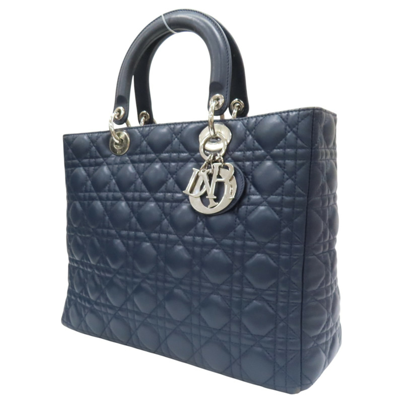 黑色 羊皮 Lady Dior 兩用包【Dior 迪奧】-2