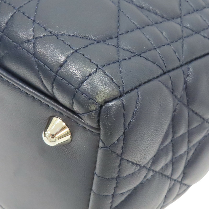 黑色 羊皮 Lady Dior 兩用包【Dior 迪奧】-14