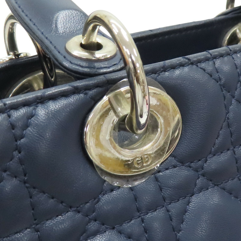 黑色 羊皮 Lady Dior 兩用包【Dior 迪奧】-18