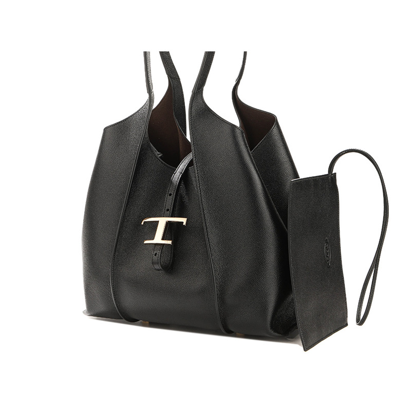 TODS 永恆標誌裝飾手袋 25FW (XBWTSBA0200 Q8E B999)-5