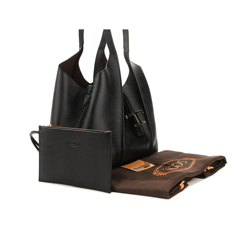 TODS 永恆標誌裝飾手袋 25FW (XBWTSBA0200 Q8E B999)-14