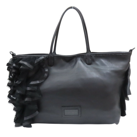 黑色 牛皮 TOTE BAG 肩背包【Valentino 范倫鐵諾】