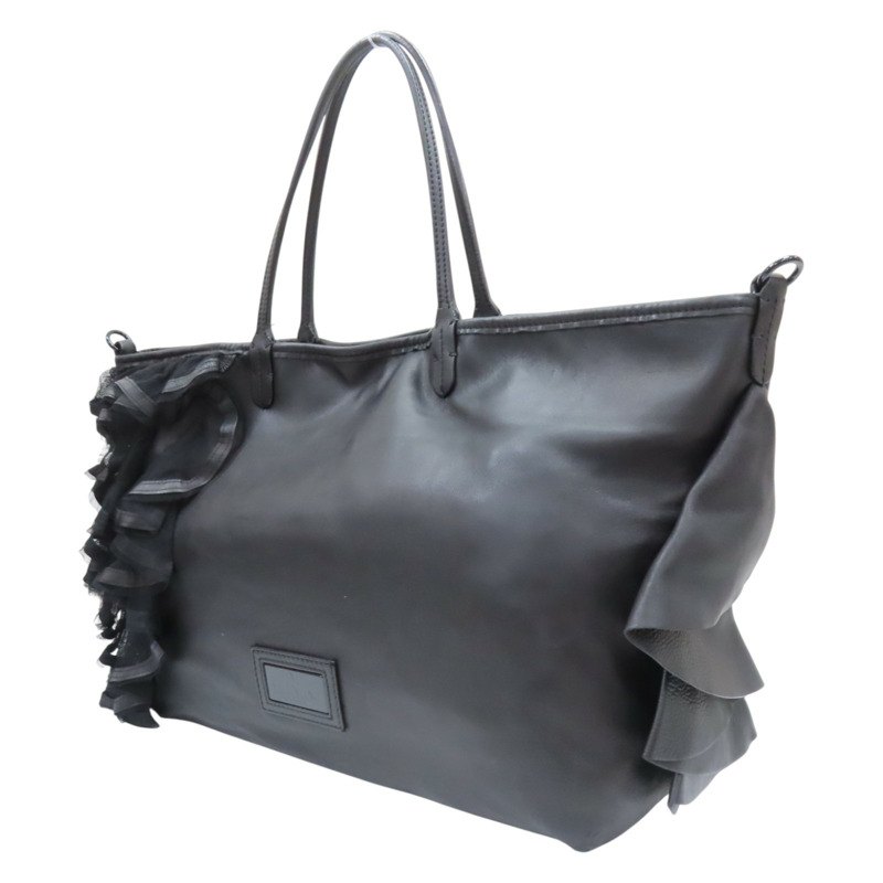 黑色 牛皮 TOTE BAG 肩背包【Valentino 范倫鐵諾】-2