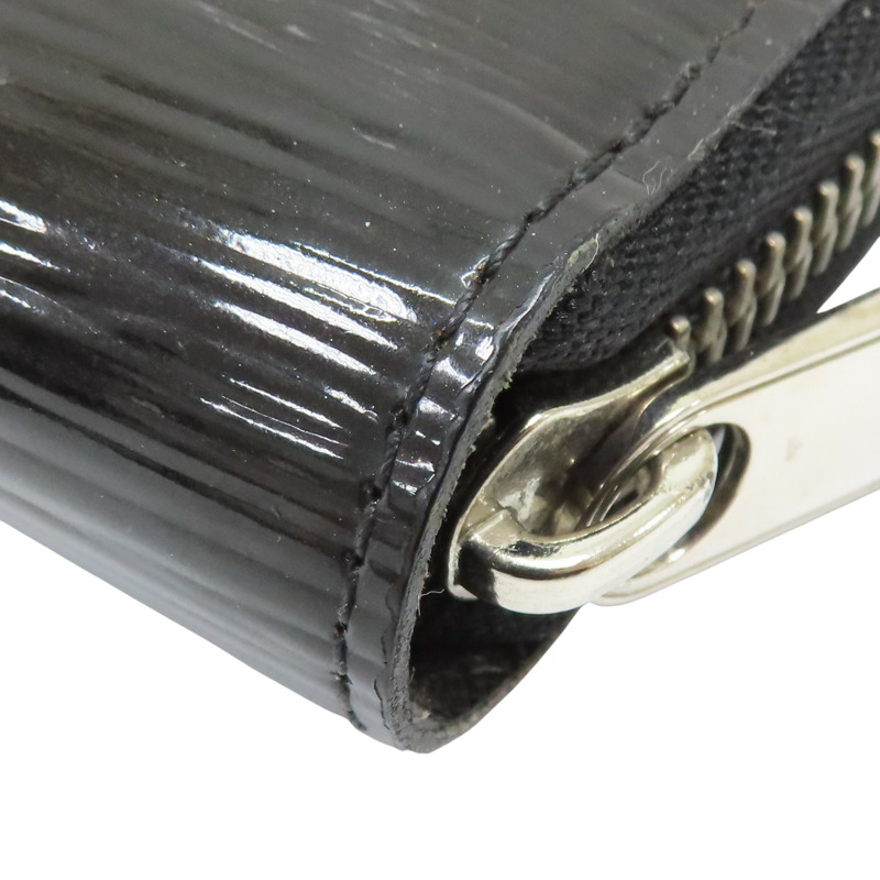 黑色 漆皮 拉鍊長夾 M6007N【LOUIS VUITTON LV 路易威登】 M6007N-12