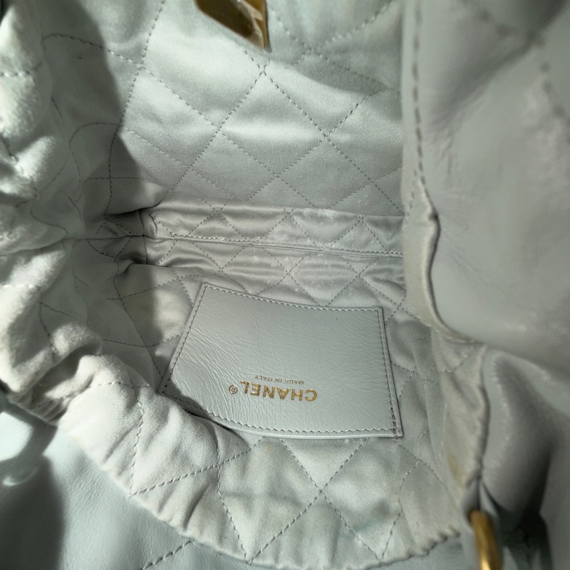 #全網最低💰 #芯片款 香奈兒22bag mini霧霾灰超質感🔥-16