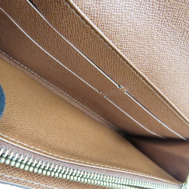 棕色 原花帆布 Portemonne Credit 扣式長夾 M61726 【LOUIS VUITTON LV 路易威登】 M61726-5