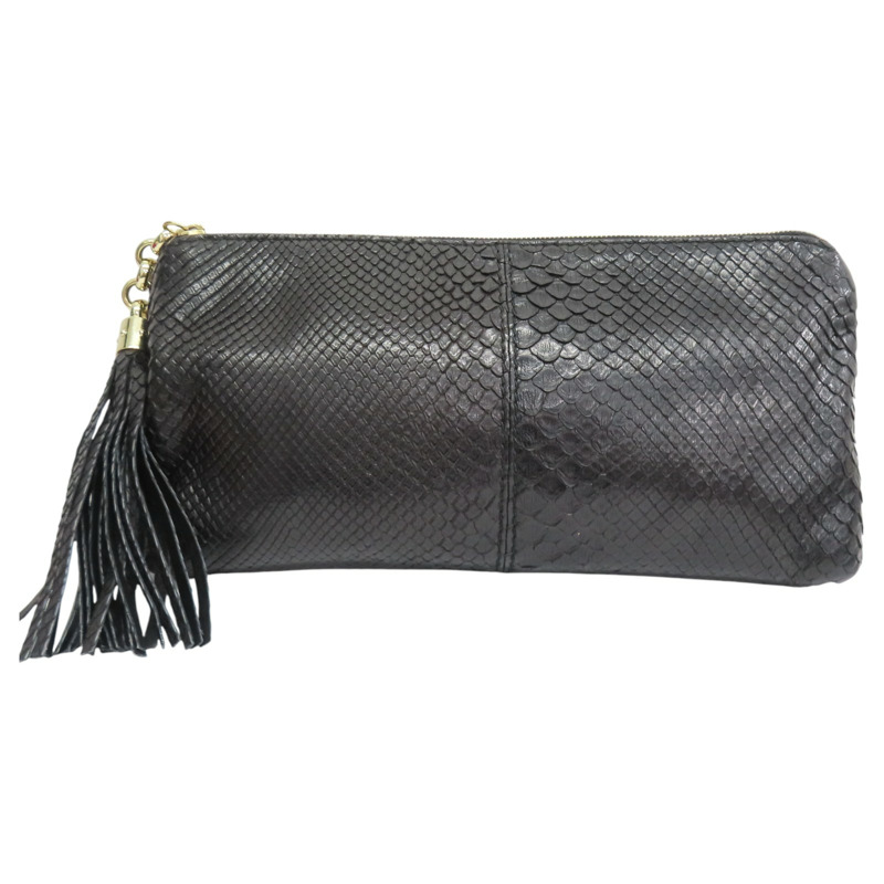 黑色蛇皮 手拿包 269944【GUCCI 古馳】 269944-0