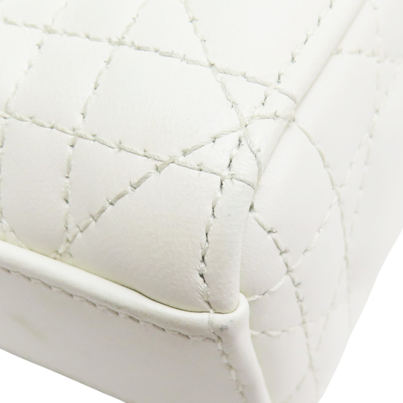 白色 羊皮 Lady Dior D-Joy Medium 兩用包【Dior 迪奧】 M0540ONGE_M030-11