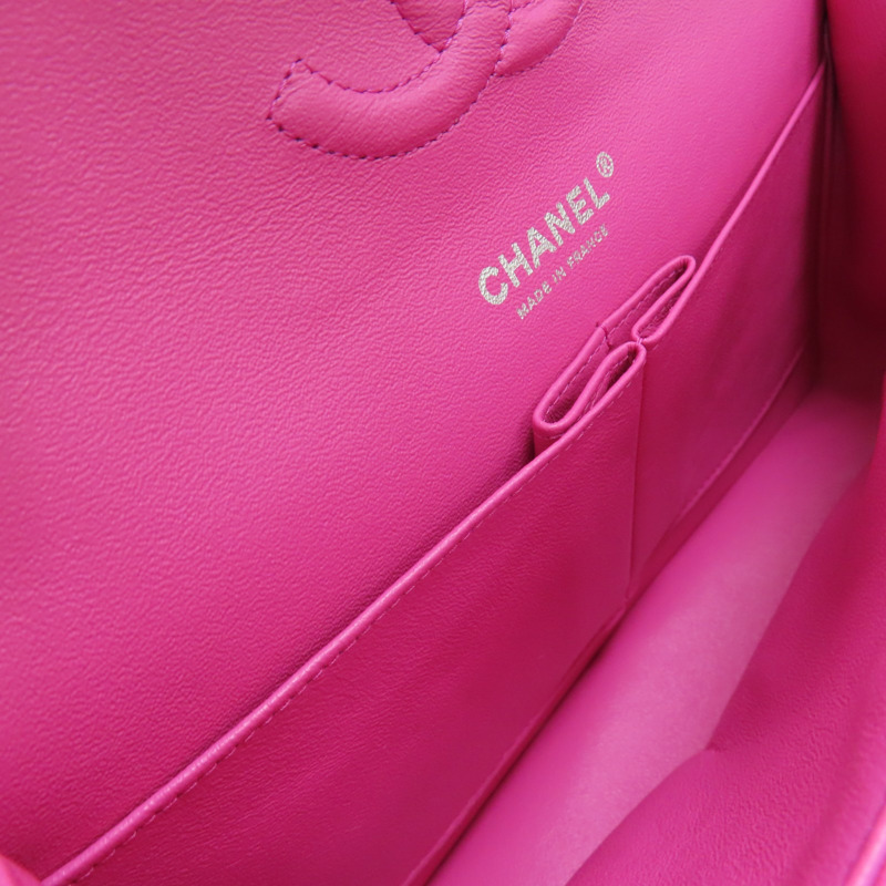 粉色 荔枝紋 牛皮 Coco 25cm 肩背包 A01112【CHANEL 香奈兒】 A01112-4