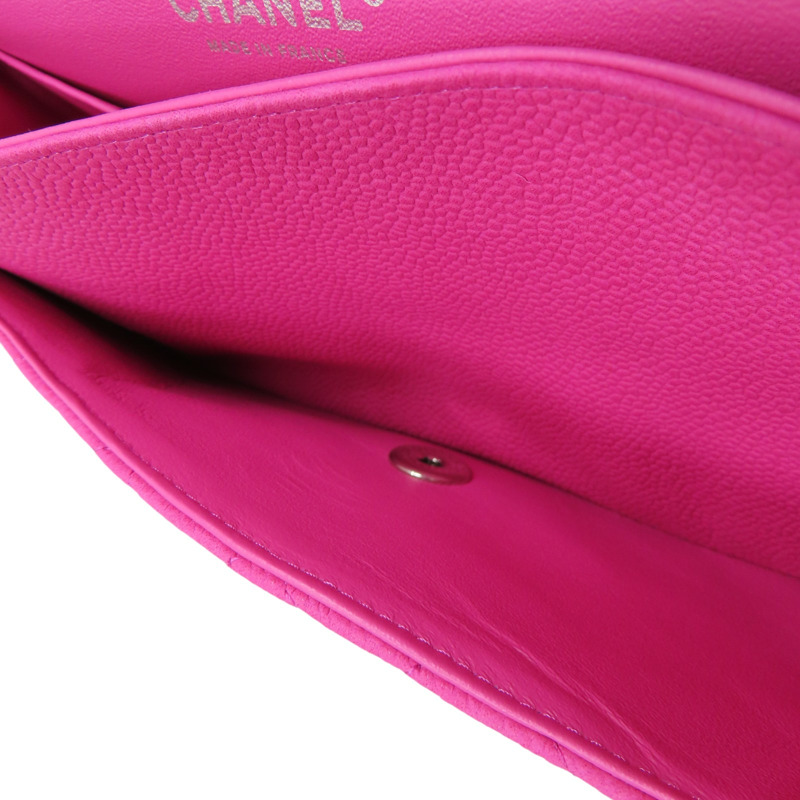 粉色 荔枝紋 牛皮 Coco 25cm 肩背包 A01112【CHANEL 香奈兒】 A01112-6