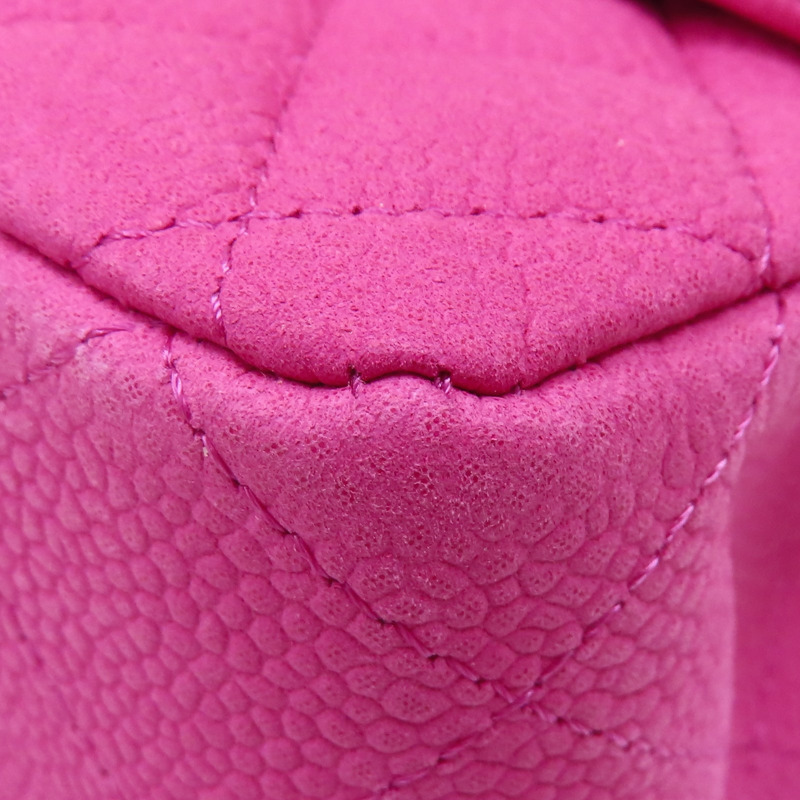 粉色 荔枝紋 牛皮 Coco 25cm 肩背包 A01112【CHANEL 香奈兒】 A01112-15