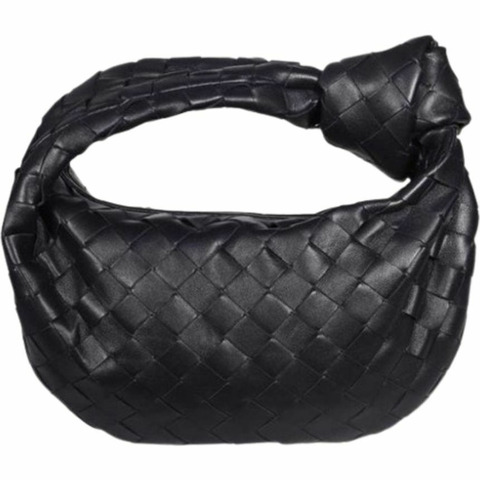 BOTTEGA VENETA 迷你 Jodie 單肩包 黑色 651876 VCPP5 8425