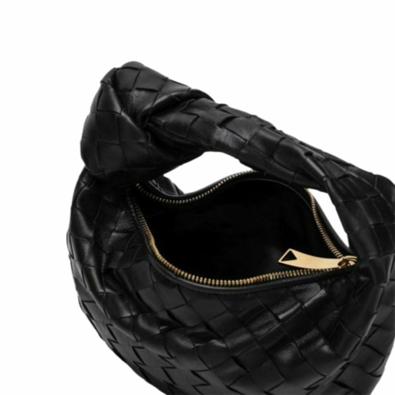 BOTTEGA VENETA 迷你 Jodie 單肩包 黑色 651876 VCPP5 8425-3