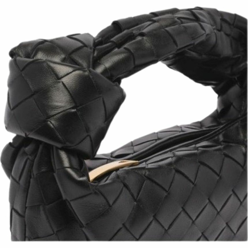 BOTTEGA VENETA 迷你 Jodie 單肩包 黑色 651876 VCPP5 8425-4