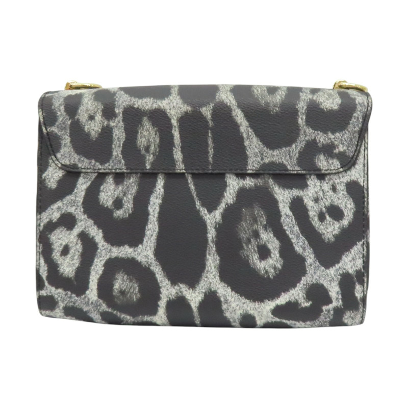 黑色 印花帆布 豹紋 Twist MM 兩用包 M52048【LOUIS VUITTON LV 路易威登】 M52048-1