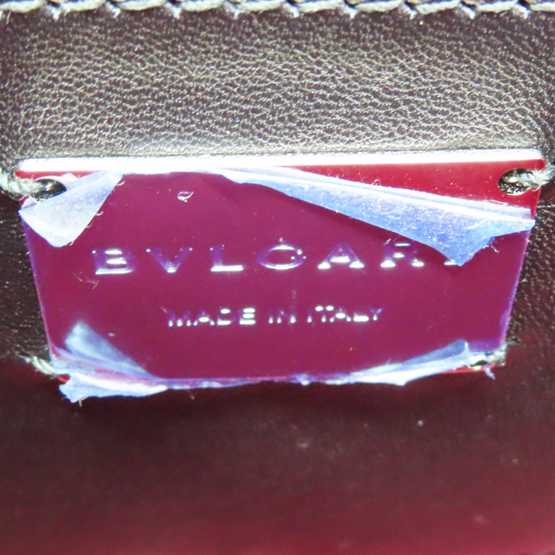 黑色 牛皮 圓鉚釘 Divas Dream 鍊帶肩背包【BVLGARI 寶格麗】-5