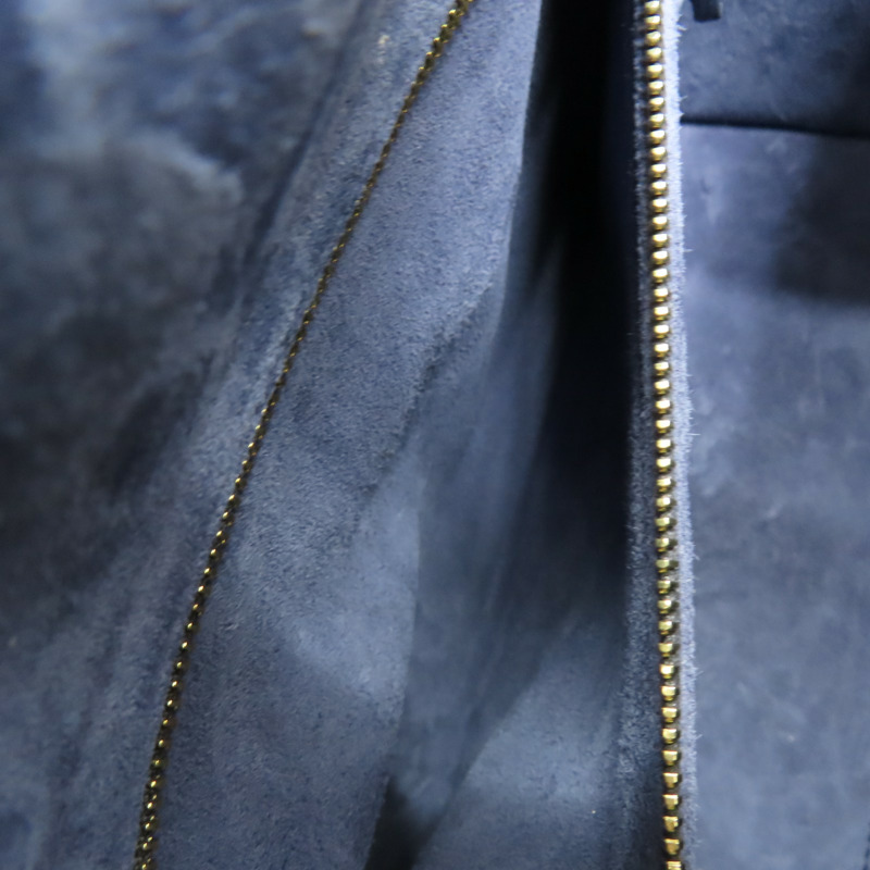 深藍色 牛皮 籐格紋 Lady Dior 兩用包 【Dior 迪奧 】-7