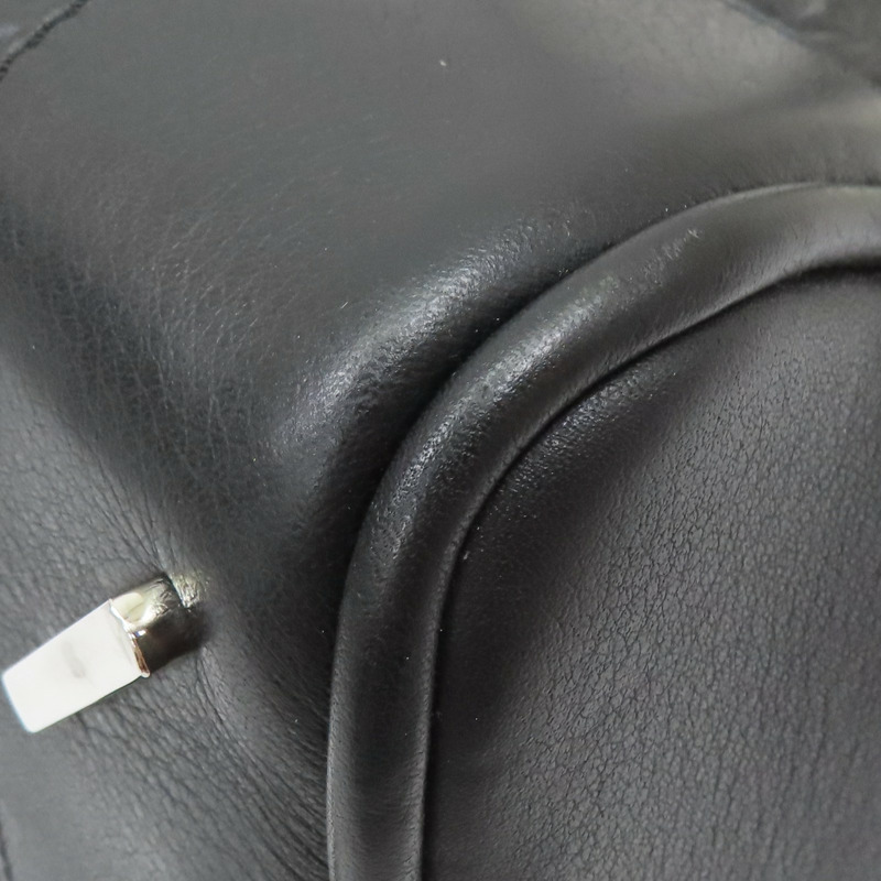 黑色 壓紋牛皮 Amazona small repeat 兩用包【LOEWE 羅威】-16