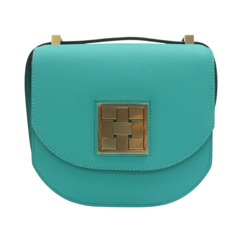 孔雀綠 Epsom牛皮 Mosaique au 24 金扣 D刻【HERMES 愛馬仕】