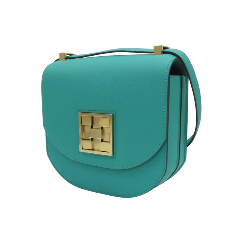 孔雀綠 Epsom牛皮 Mosaique au 24 金扣 D刻【HERMES 愛馬仕】-2